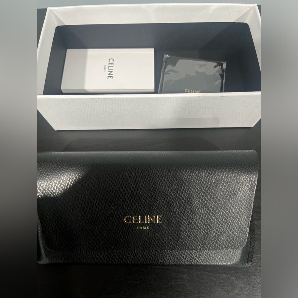 Celine Paris CL40230F | Shiny Black/Smoke | size 58 - Picture 4 of 11